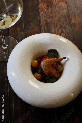 Quail With Grapes (Cailles aux raisins)