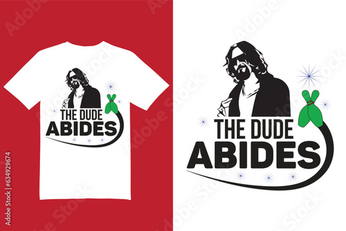 The Dude Abidas t shirt design, The Dude Abidas mog design, The Dude Abidas logo design, The Dude Abidas graphic design