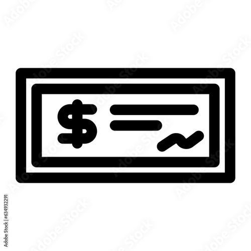 Cheque Icon