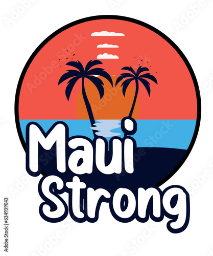 Retro sunset Pray for Maui Hawaii Strong Maui map t shirt design vector  Pray for Maui  Hawaii Strong  Maui map t shirt  maui  pray  hawaii  strong  t-shirt  tee  wildfire  survivor