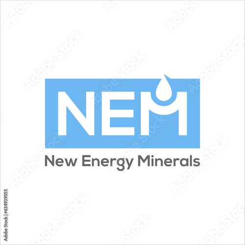 water nem logo design