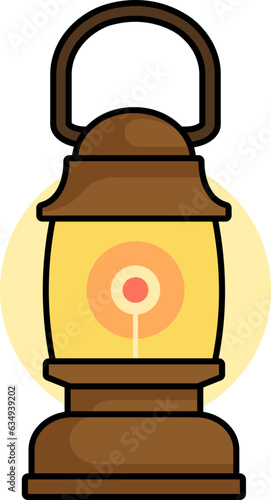 lantern for halloween decorative element