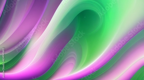 Green and purple gradient abstract background