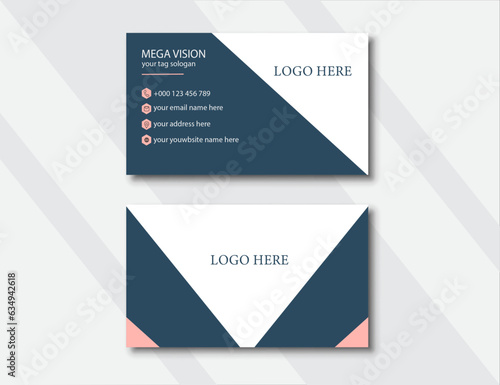 Vector illustration,Personal visiting card, Creative business card,Horizontal and vertical, layoute design, Business card, Modern business card, Business card template. 