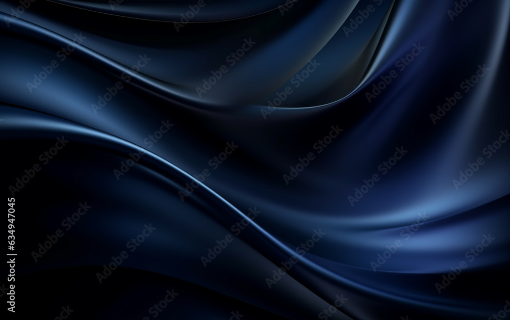 Fototapeta premium Abstract luxury gradient blue background smooth