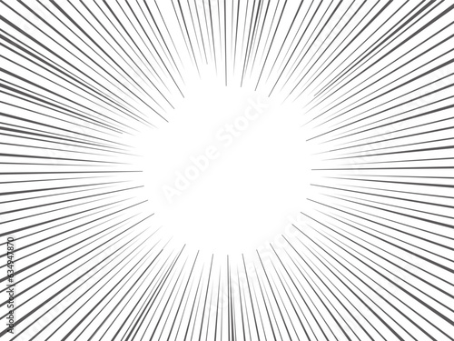 Action comic book  speed lines  frames  manga.comic backgrounds  black and white vector.