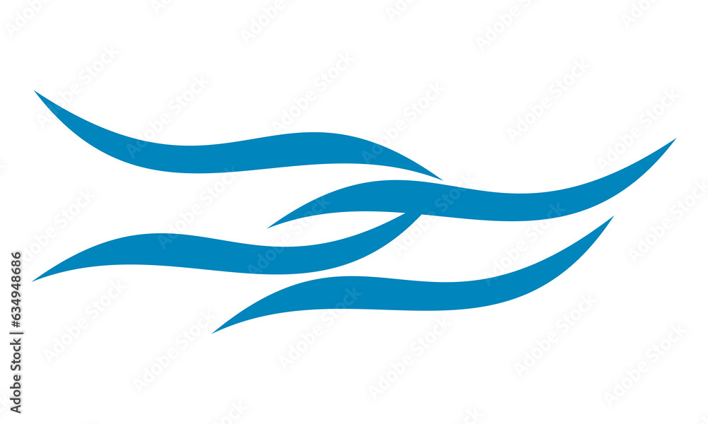 water wave vector icon symbol logo water wave vector icon symbol logo