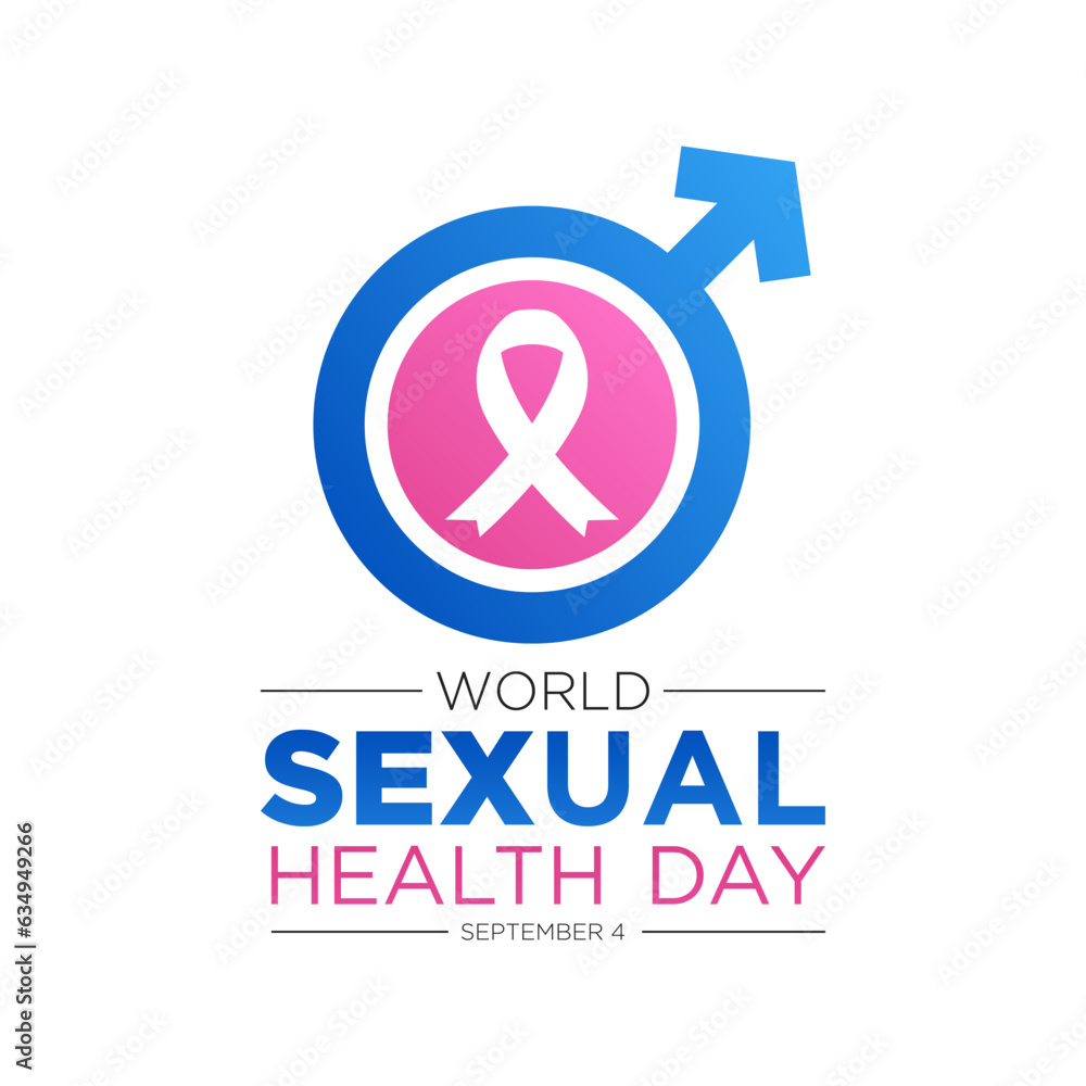World sexual health day is observed every year in september 4. Vector template for banner, greeting card, poster with background. Vector illustration. World sexual health day is observed every year in september 4. Vector template for banner, greeting card, poster with background. Vector illustration.