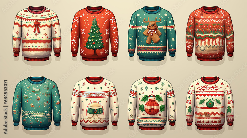 Ugly Christmas sweaters Ugly Christmas sweaters