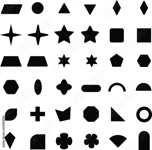 Primitive shape, basic shape collection