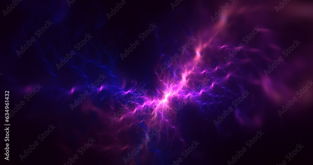 Fototapeta premium 3D rendering abstract colorful fractal light background