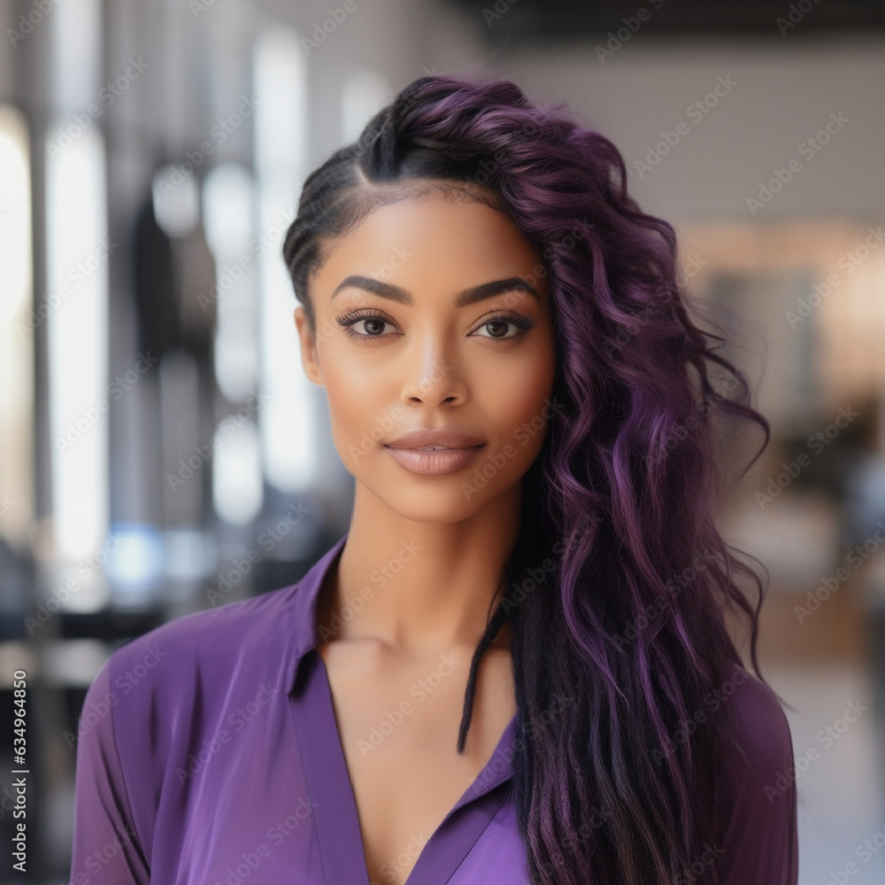 Gorgeous African woman in her 20s looking confidently at camera Gorgeous African woman in her 20s looking confidently at camera