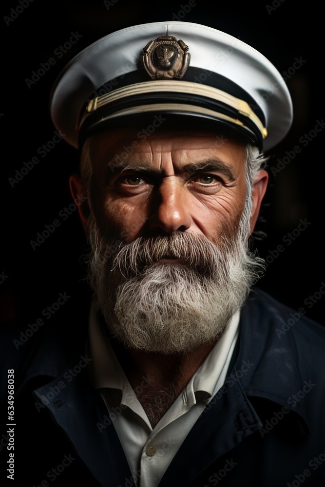 Portrait Of Sailor, Generative AI