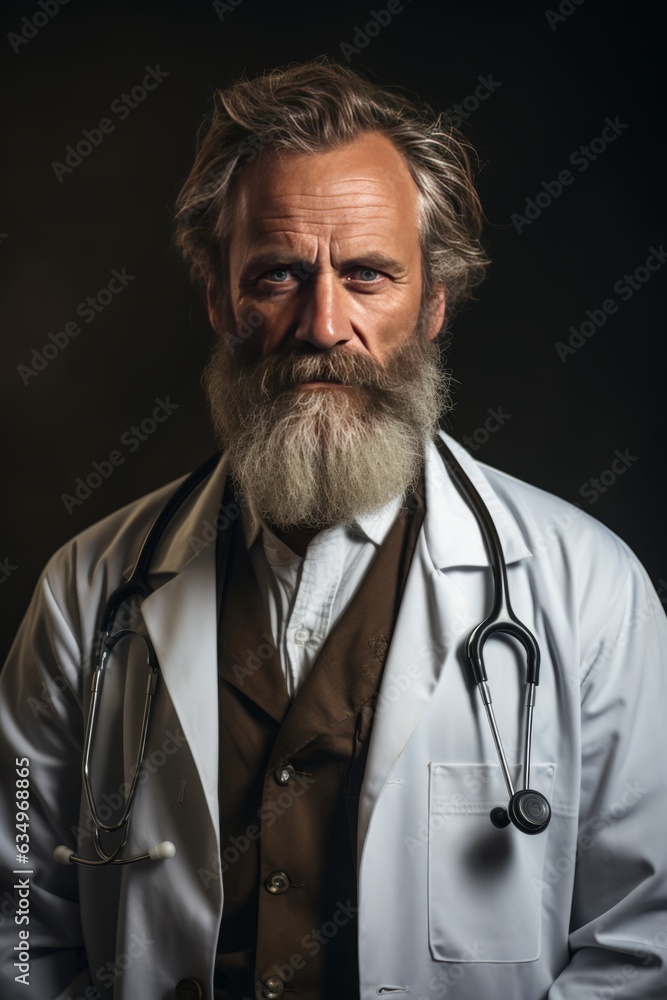 Portrait Of Veterinarian, Generative AI Portrait Of Veterinarian, Generative AI