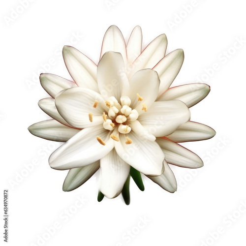 Mexican Tuberose , isolated on transparent background, PNG