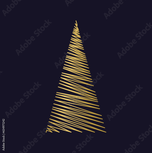 abstrakter Weihnachtsbaum