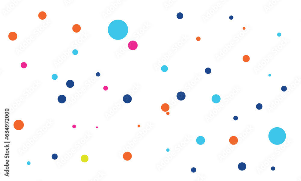 colorful dotted background vector art