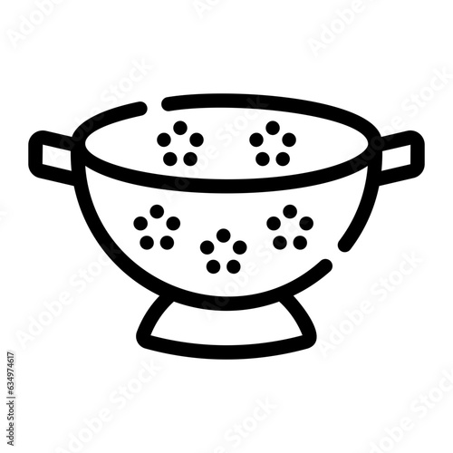 colander Line Icon