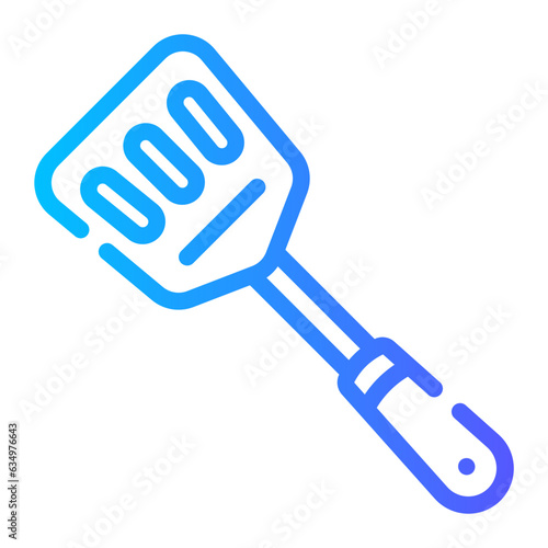 spatula Line Gradient Icon