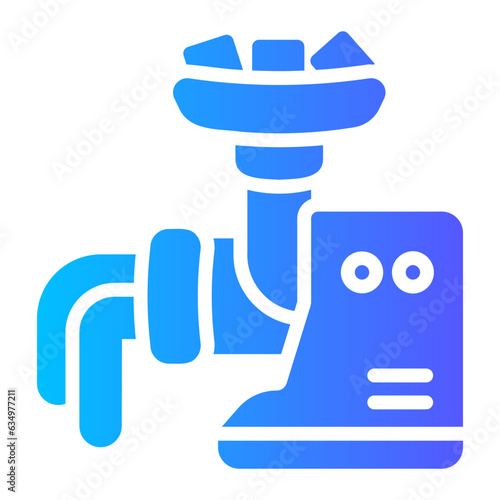 meat grinder Gradient icon