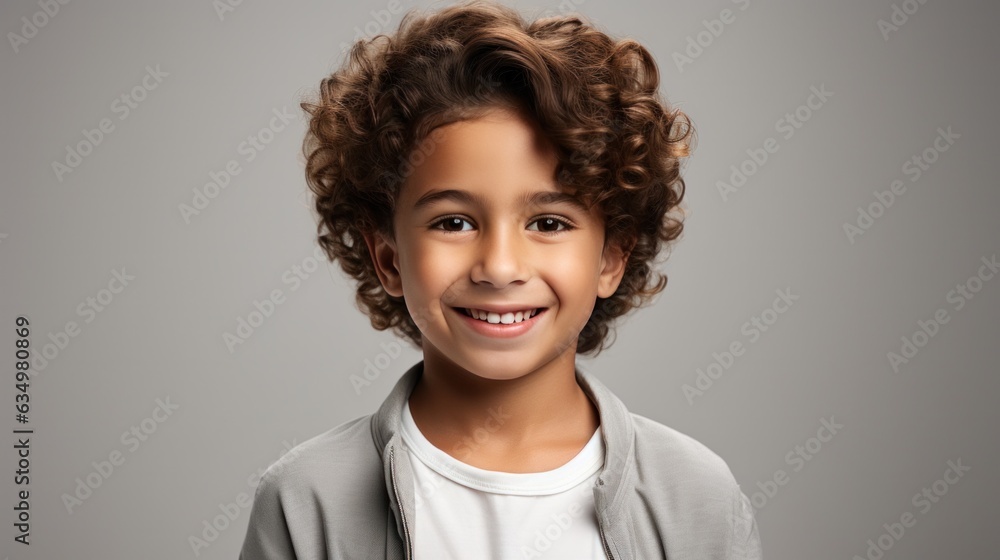 Close up smart little boy smiling and posing in studio. Close up smart little boy smiling and posing in studio.