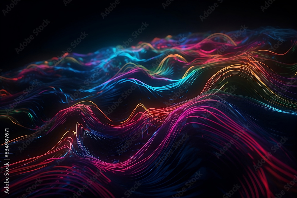 abstract fractal background. abstract fractal background.