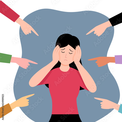 Bullying is the behaviour of a person who hurts or frightens someone smaller or less powerful, often forcing that person to do something they do not want to do