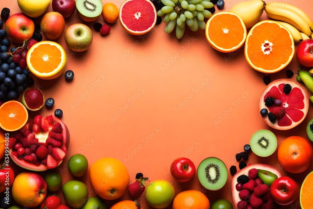 fruit and background