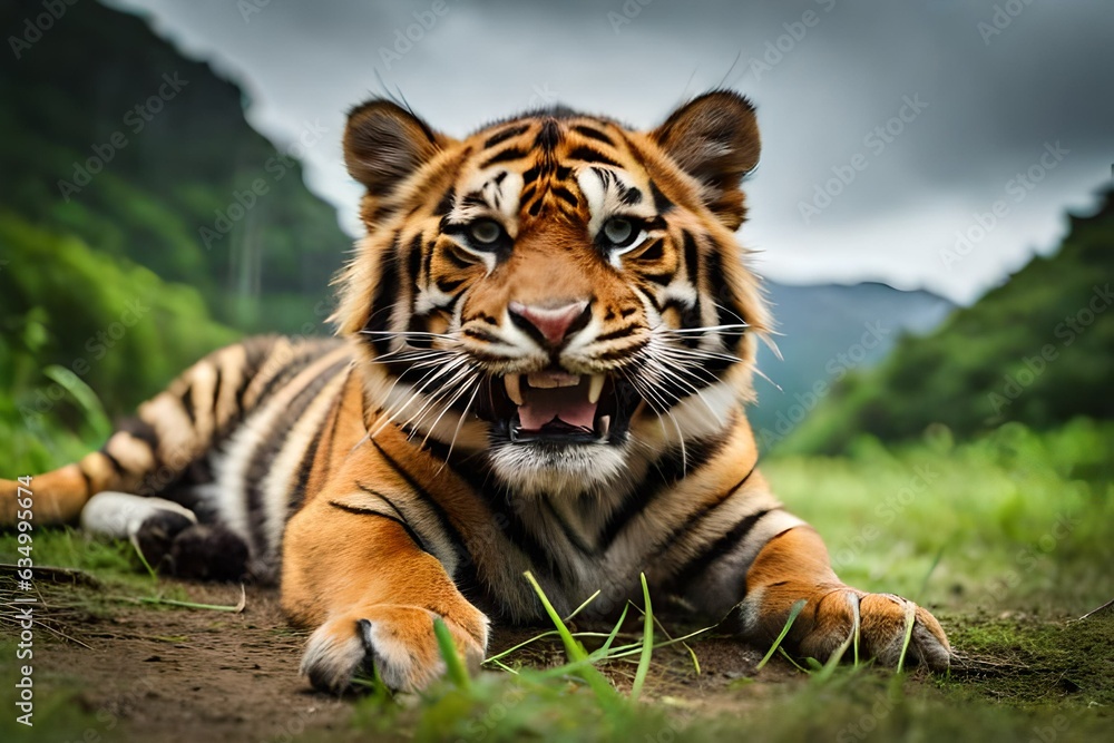 tiger in the zoo tiger in the zoo