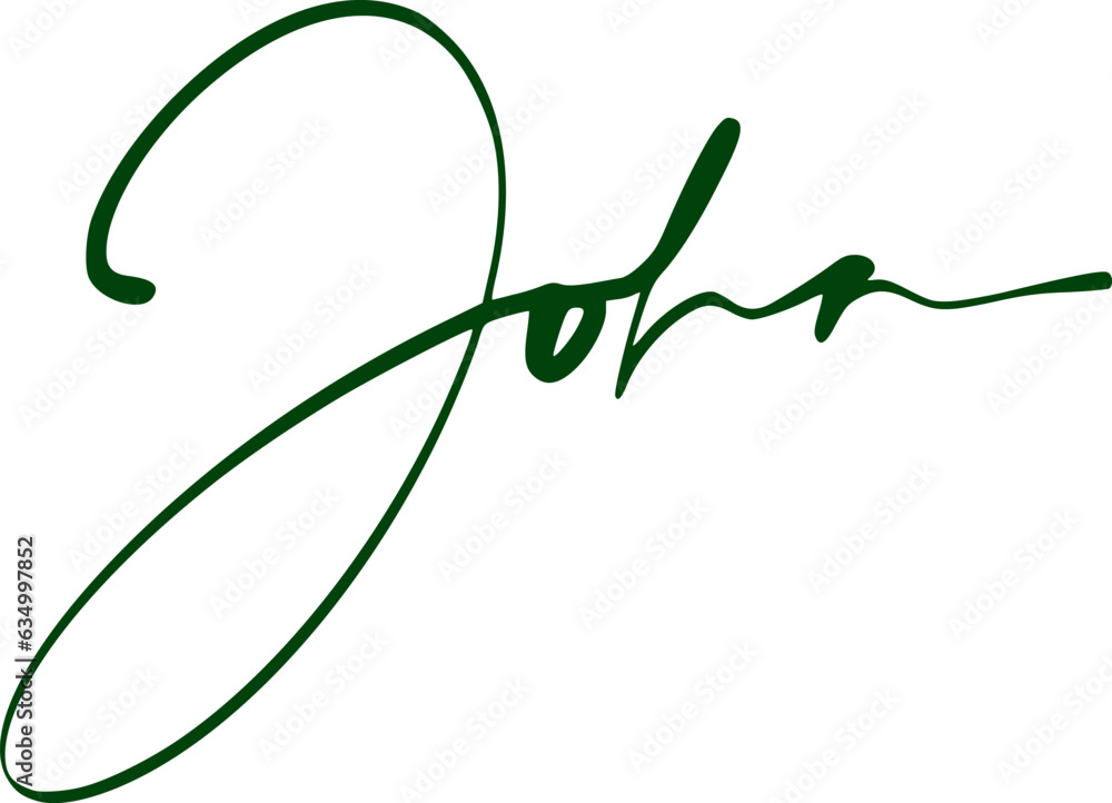 signature series J design illustration signature series J design illustration