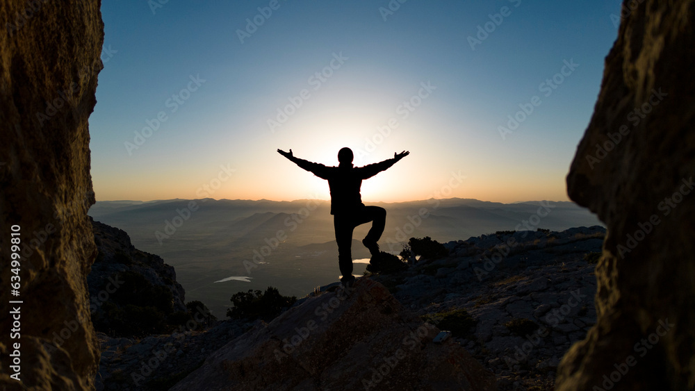 waking up on the summit and meeting the sun waking up on the summit and meeting the sun