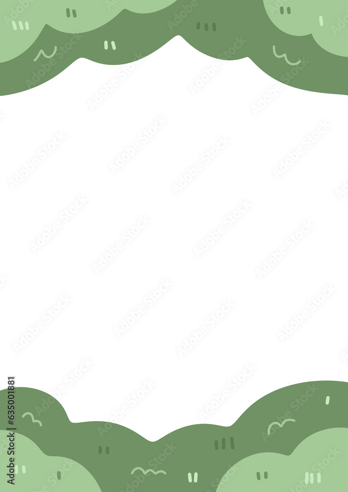 Cute green bubble Frame minimal pastel illustration for text banner , baby shower , paper decoration , background ,wallpaper Cute green bubble Frame minimal pastel illustration for text banner , baby shower , paper decoration , background ,wallpaper