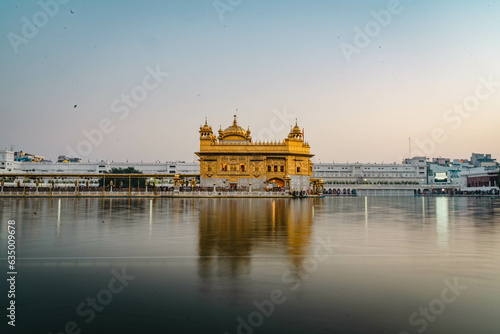 early morning Golden temple view.
