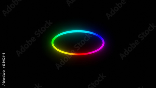 iris glow circle