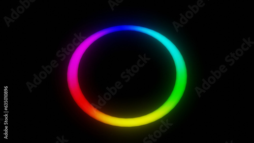 iris glow circle