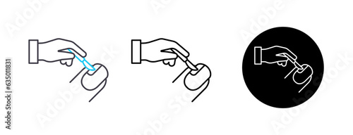 nail surgery vector icon,
onychectomy vector icon,
onychomycosis vector icon,
ingrown toenail vector icon,
nail fungus vector icon,
nail infection vector icon,
nail removal vector icon.