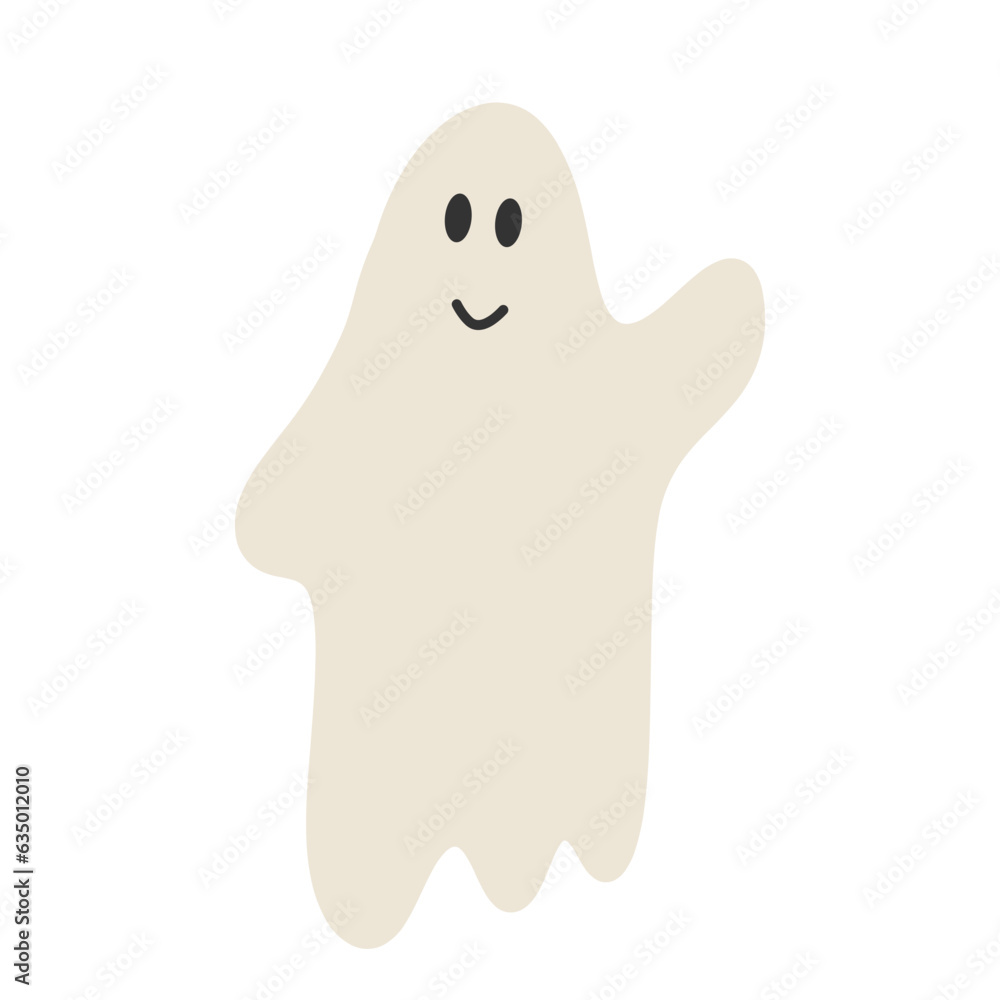 Simple and cute Halloween ghost Simple and cute Halloween ghost