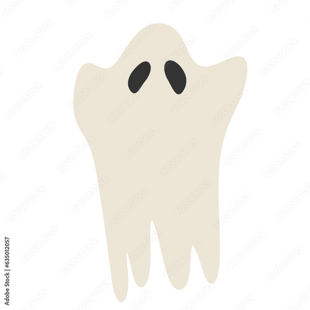 Simple and cute Halloween ghost Simple and cute Halloween ghost