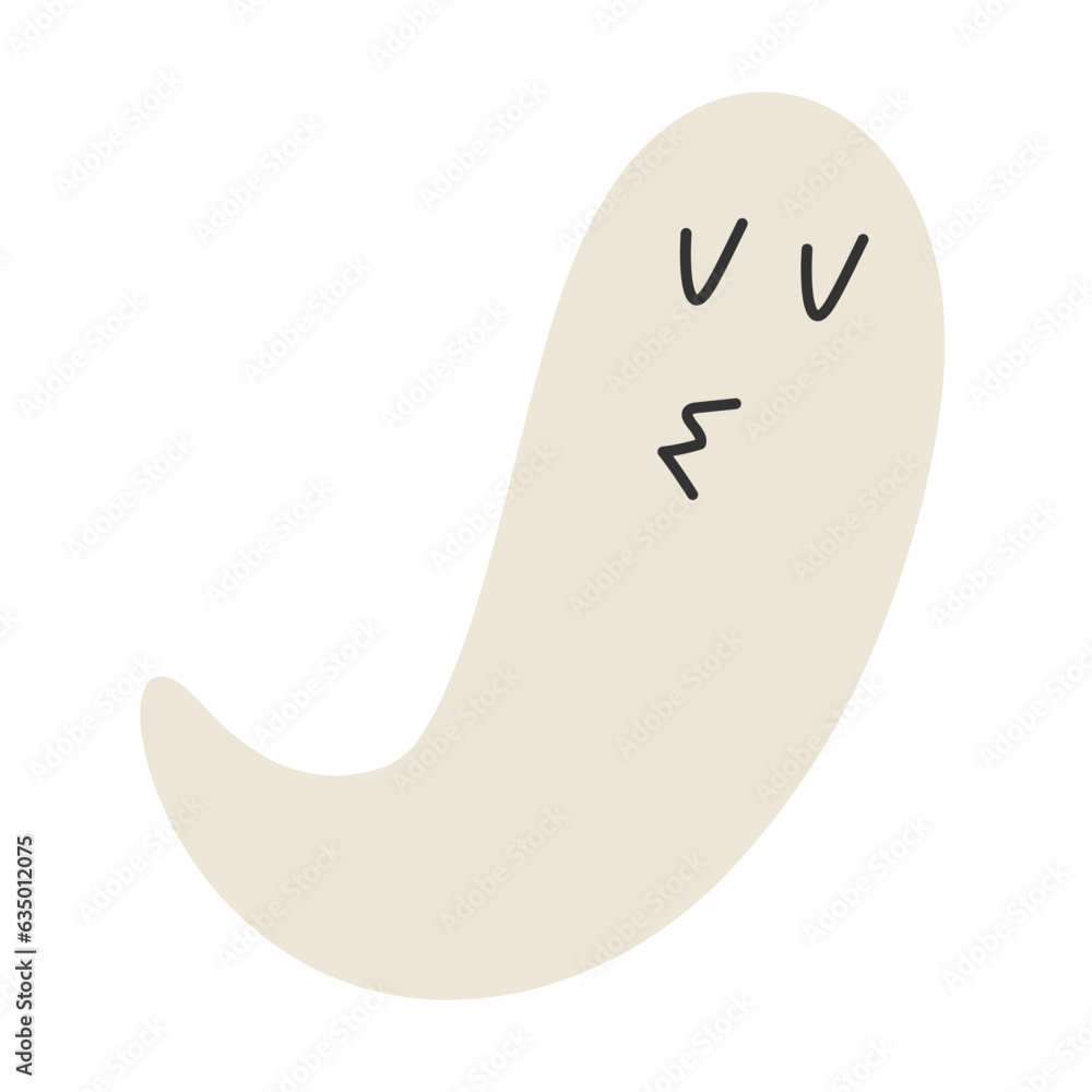 Simple and cute Halloween ghost Simple and cute Halloween ghost