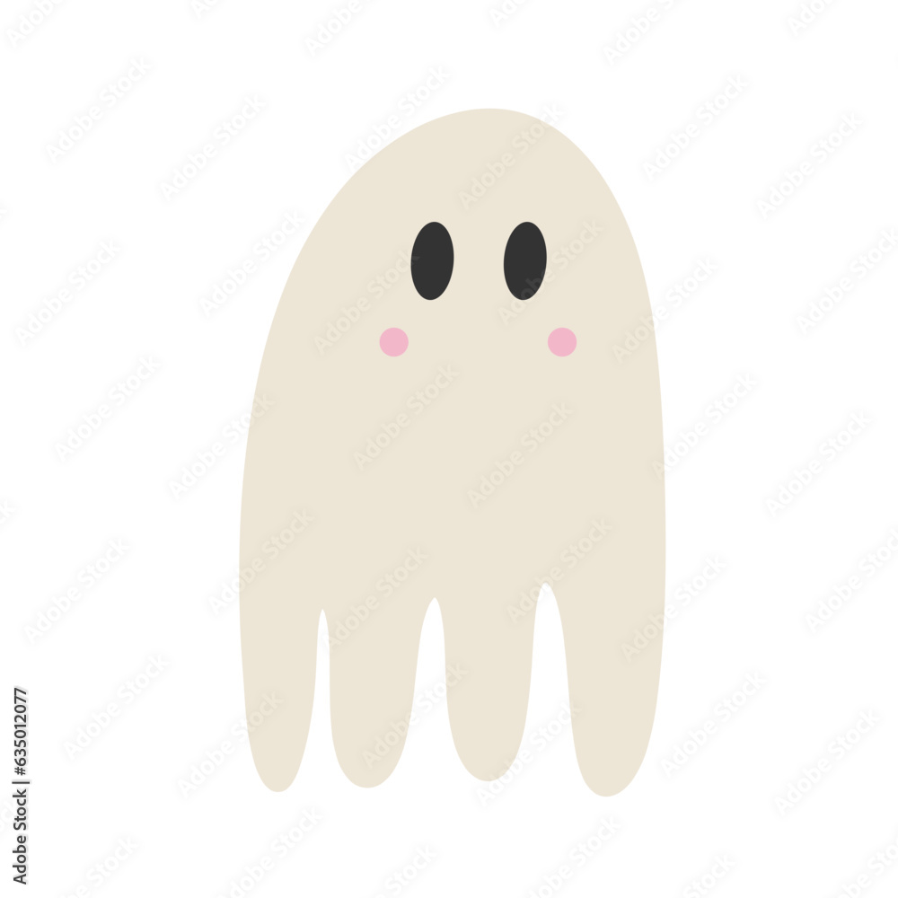 Simple and cute Halloween ghost Simple and cute Halloween ghost