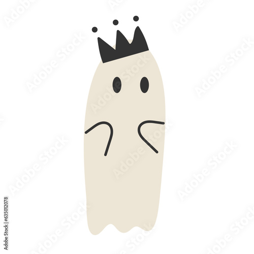 Simple and cute Halloween ghost