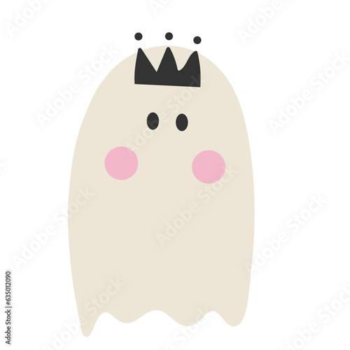 Simple and cute Halloween ghost