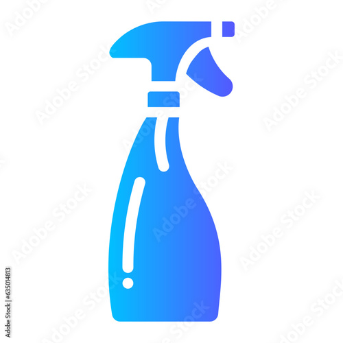 spray bottle Gradient icon