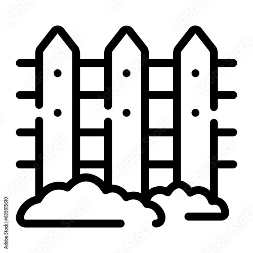 fence Line Icon
