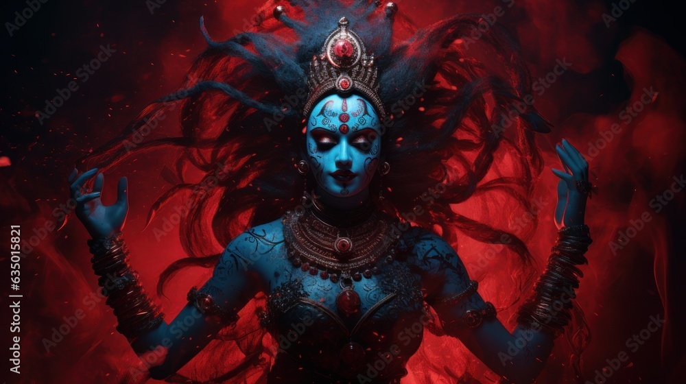 Fototapeta premium Goddess Kali