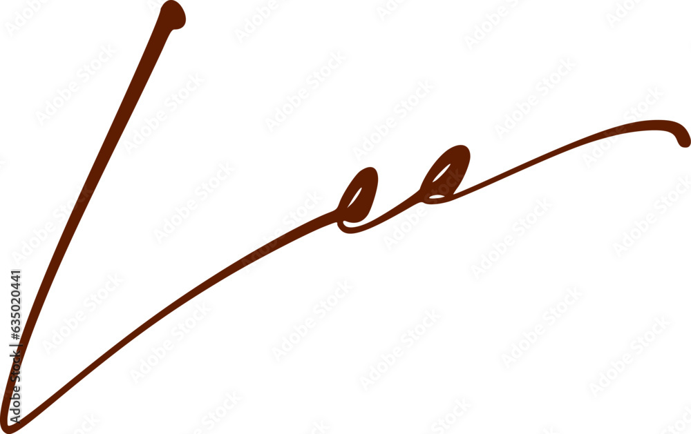 signature series L design illustration signature series L design illustration