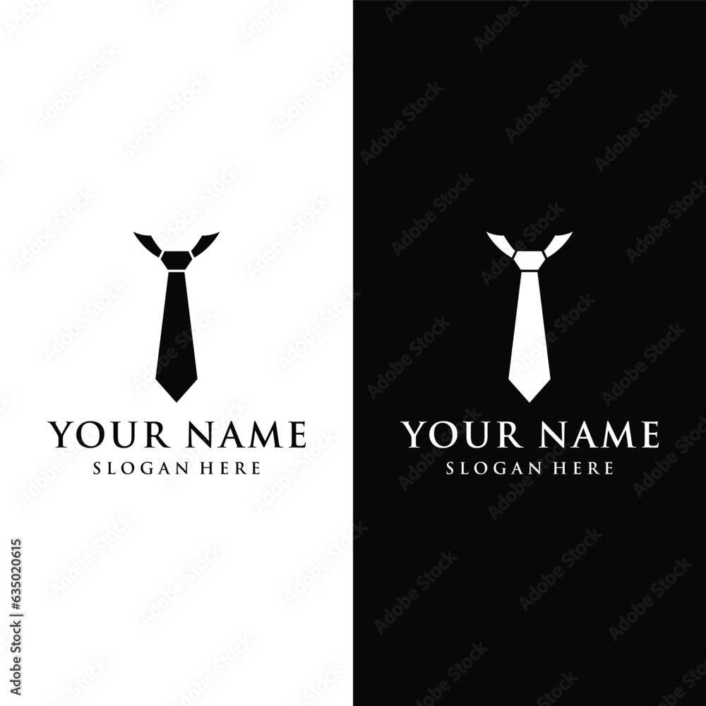 Φωτογραφία Vintage gentlemen tie logo template design