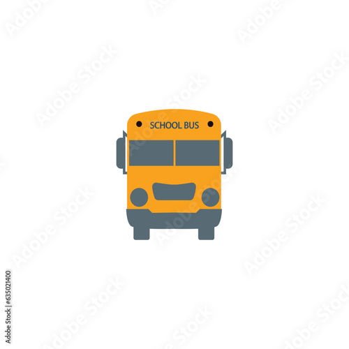 school bus logo icon