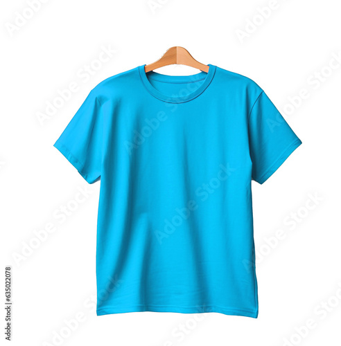 blue t shirt