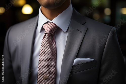 Close-up of hands adjusting a tie - stock photography concepts